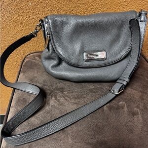 Marc by Mac Jacobs Natasha leather bag -Large- in faded aluminum grey.